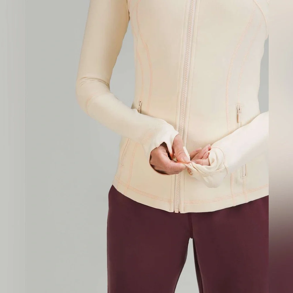 Lululemon Define Jacket *Luon |Size 8 White Opal - Picture 3 of 11